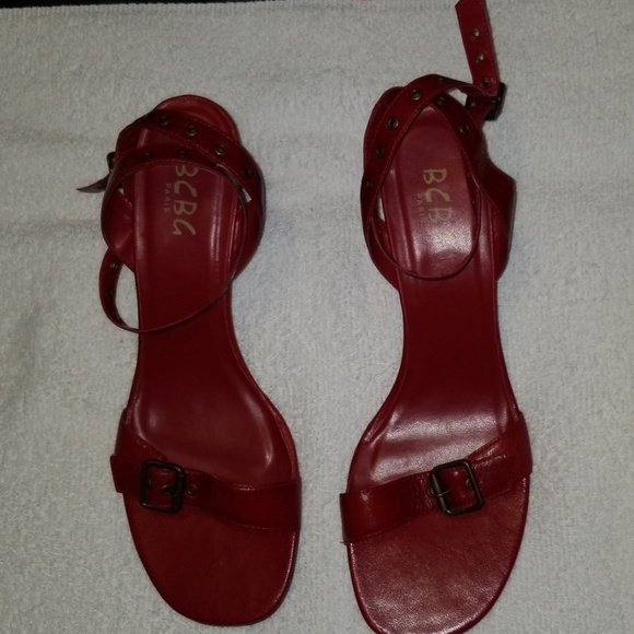 BCBG Wedge Sandals - Picture 1 of 3